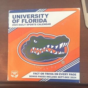 University of Florida 2025 Daily Sports Calendar - Orange
